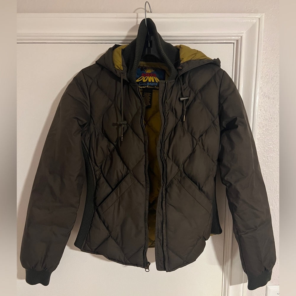 Eddie Bauer 1936 Skyliner Model Goose Down Bomber Jacket